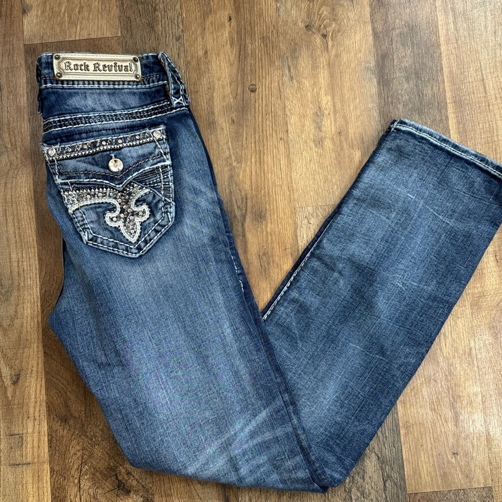 Rock Revival glade straight leg jeans